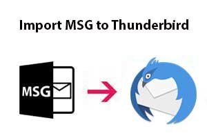 Import MSG to Thunderbird